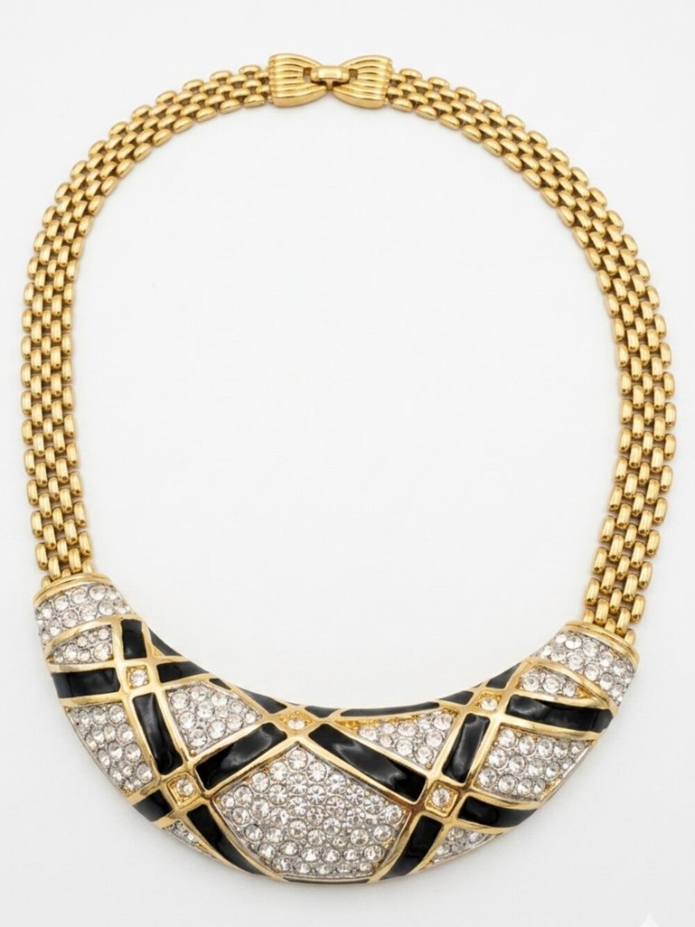 ✨ AUTHENTIC VINTAGE 1980s NINA RICCI SIGNED COLLAR NECKLACE ✨